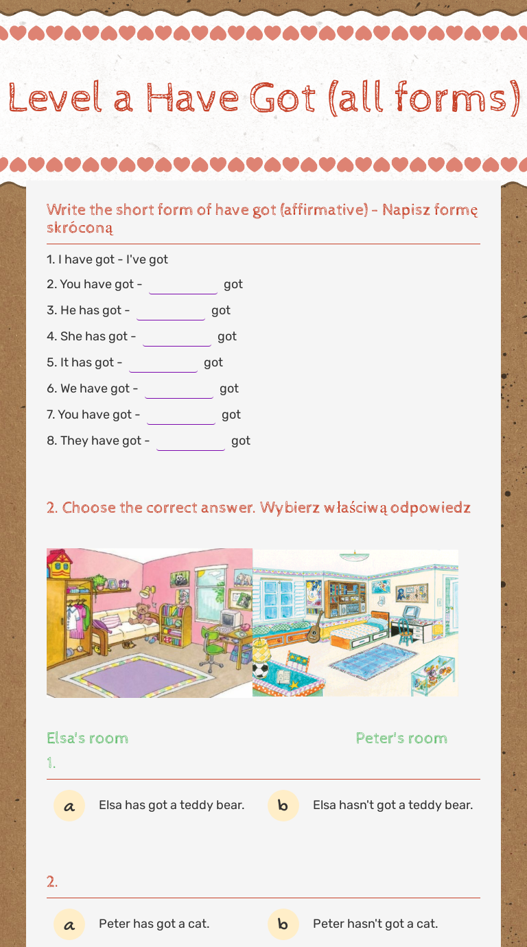 level-a-have-got-all-forms-interactive-worksheet-by-katarzyna