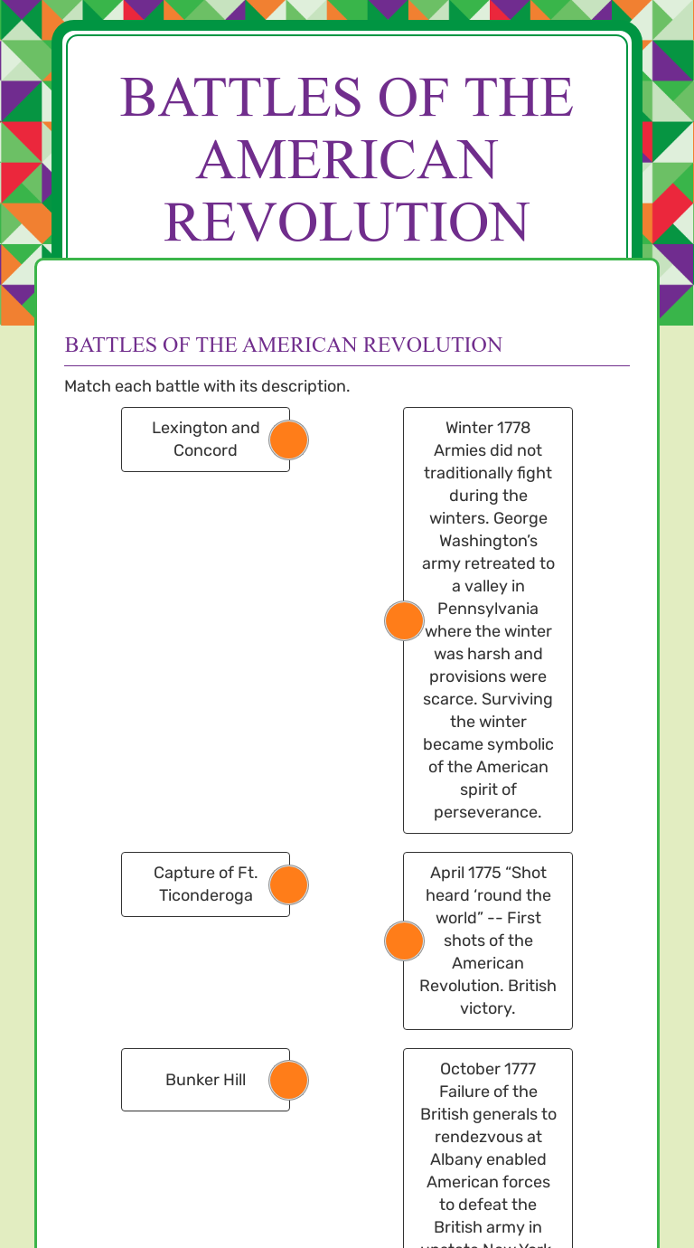 battles-of-the-american-revolution-interactive-worksheet-by-gabrielle