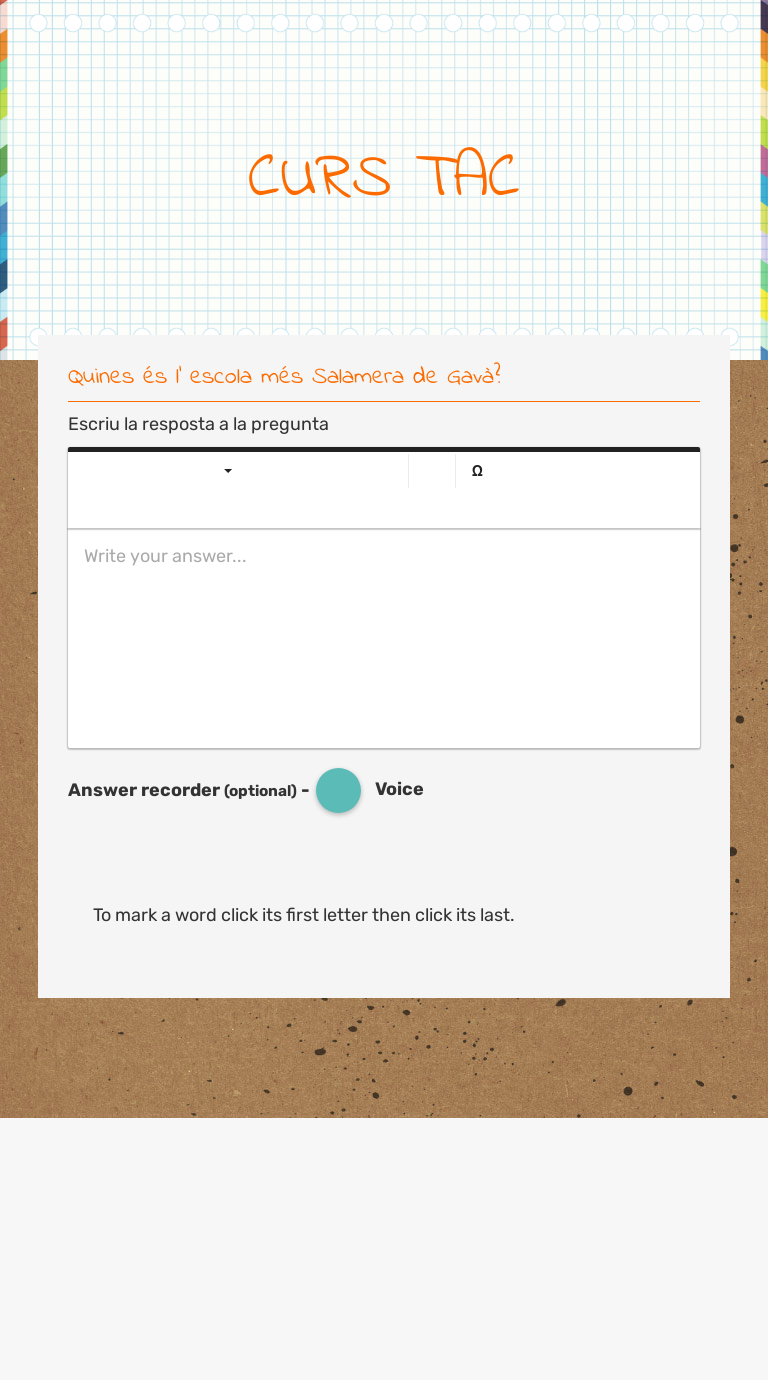 CURS TAC worksheet preview image
