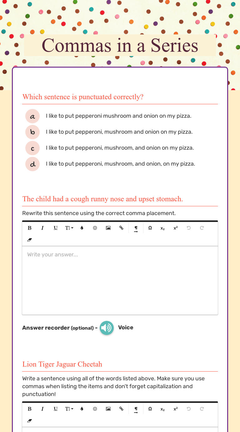 commas-in-a-series-interactive-worksheet-by-jamilah-bashir-wizer-me