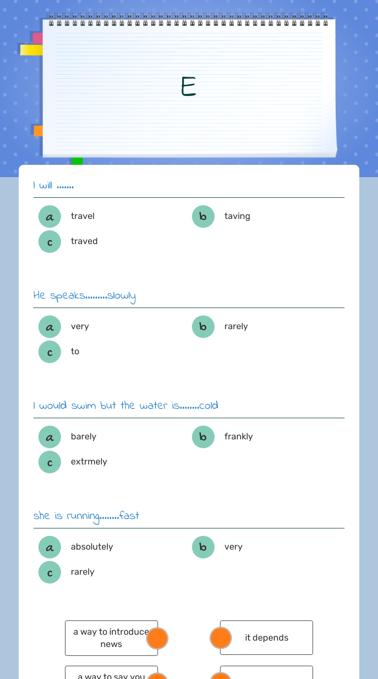 E worksheet preview image