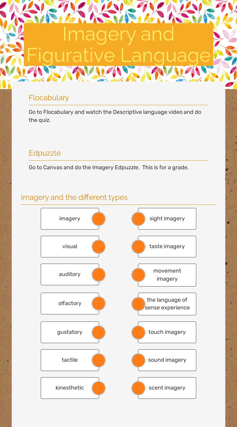 Using Descriptive Language Flocabulary