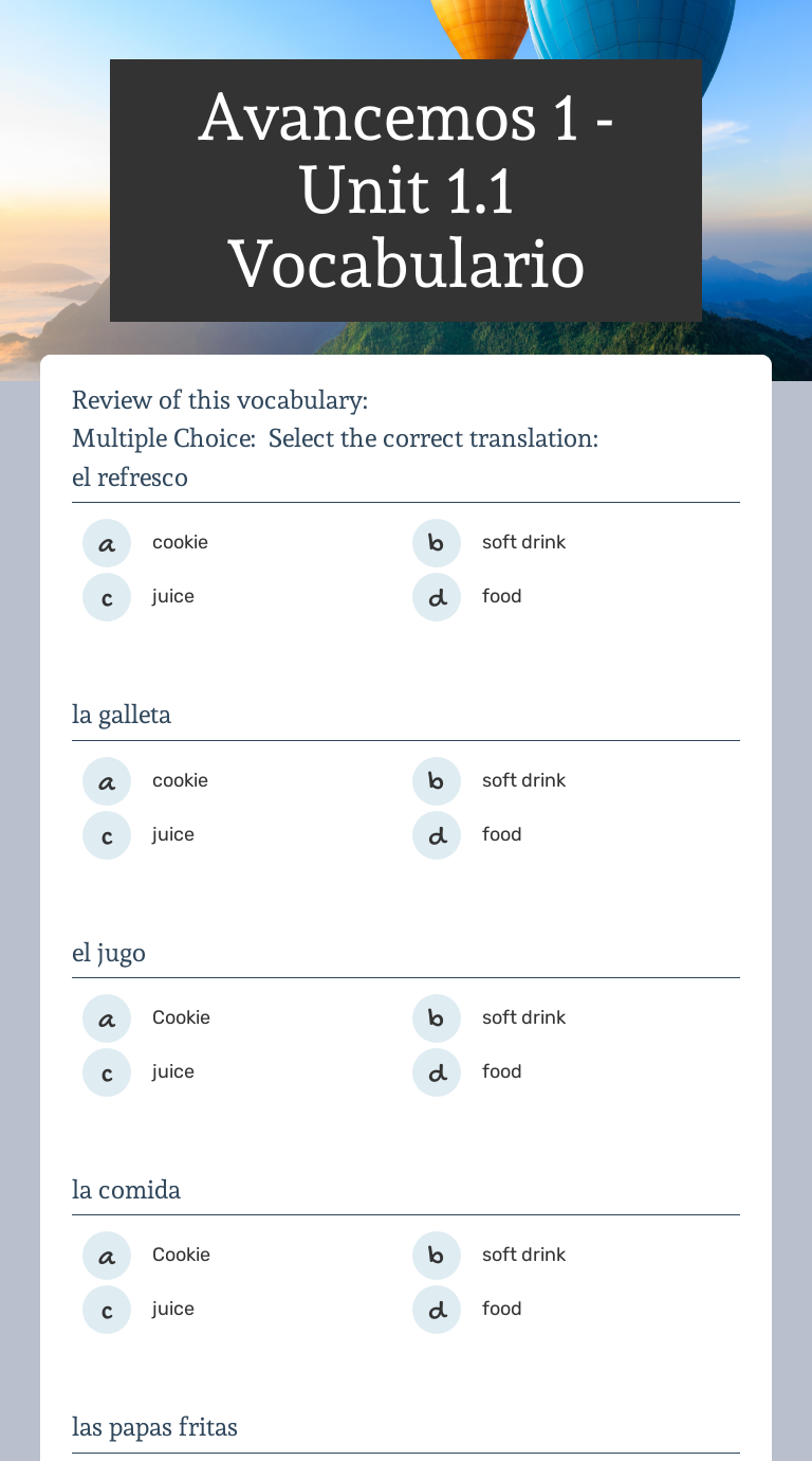 avancemos-1-unit-1-1-vocabulario-interactive-worksheet-by-elizabeth
