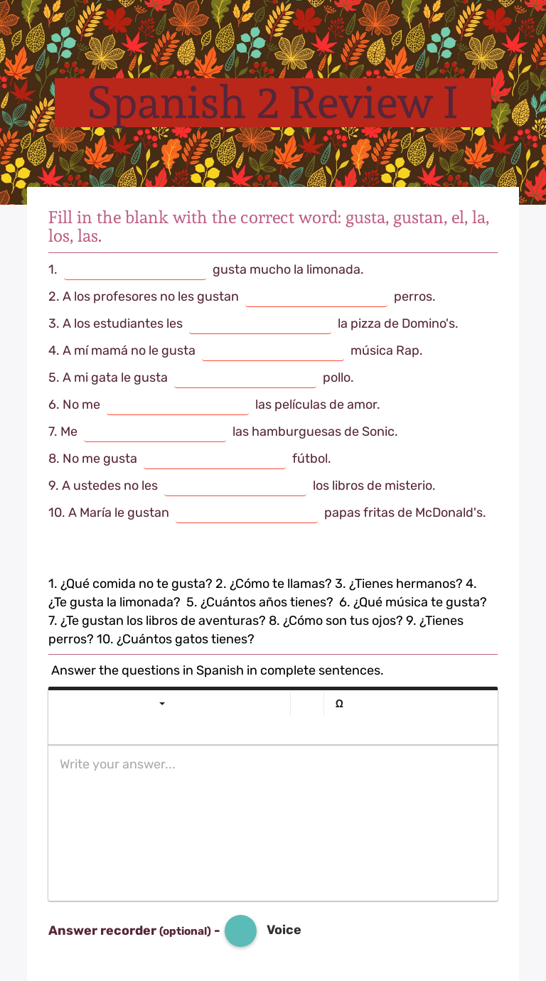 spanish-2-review-i-interactive-worksheet-by-iris-gonzalez-wizer-me