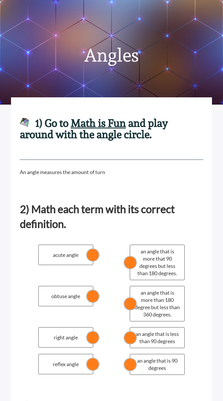 Types Of Angles Worksheet Ks2