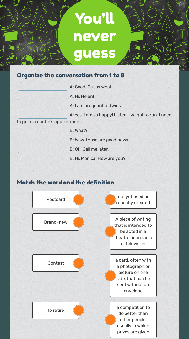 You'll never guess worksheet preview image