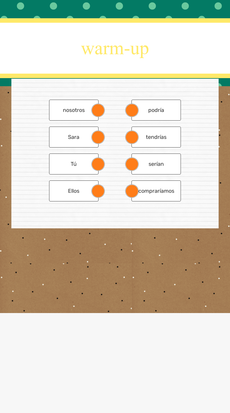 warm-up worksheet preview image