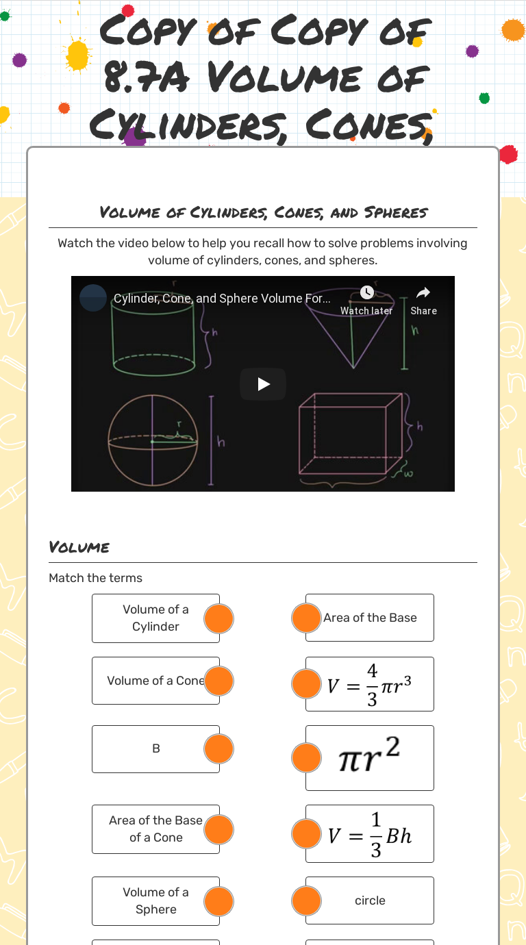 5-sample-grade-5-geometry-cylinder-easy-math-worksheets-worksheets-mathematics-worksheets