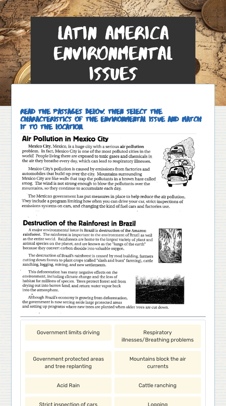 latin-america-environmental-issues-interactive-worksheet-by-deborah