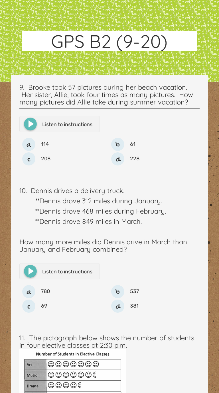 GPS B2 (920) Interactive Worksheet by Emma Wizer.me