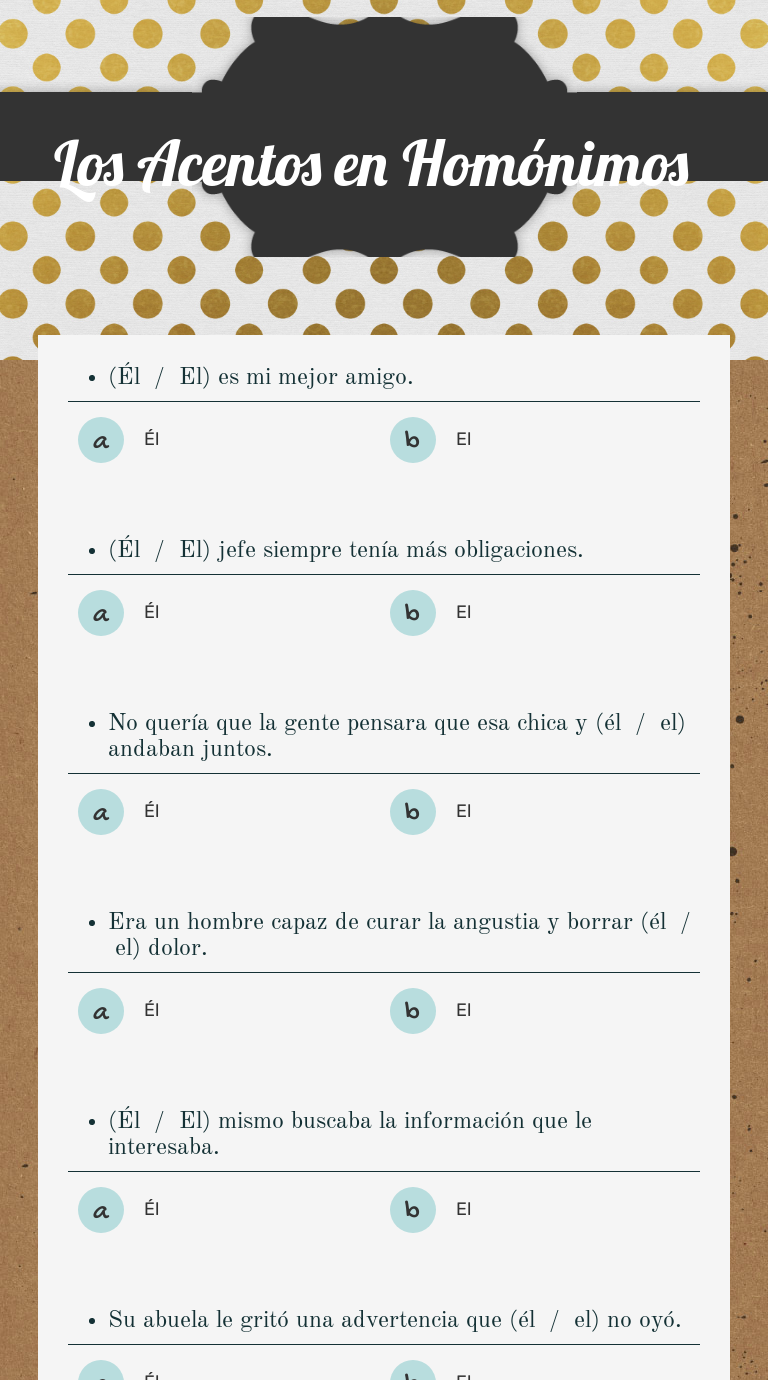 los-acentos-en-hom-nimos-interactive-worksheet-by-kara-hargrove-wizer-me