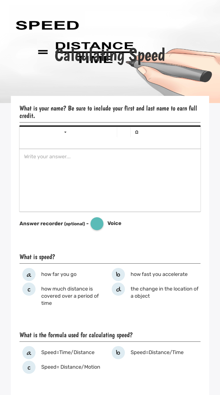 calculating-speed-interactive-worksheet-by-bridget-burns-wizer-me