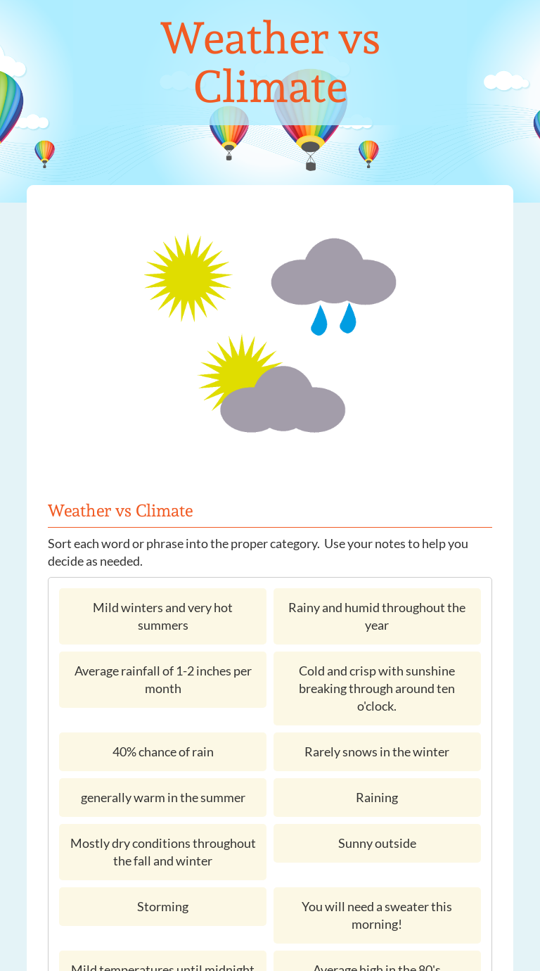weather-vs-climate-interactive-worksheet-by-denise-ridgway-wizer-me