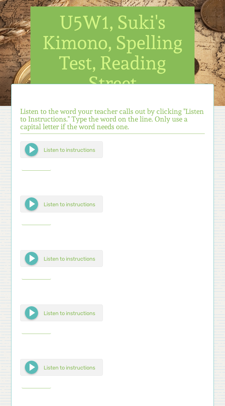 u5w1-suki-s-kimono-spelling-test-reading-street-interactive