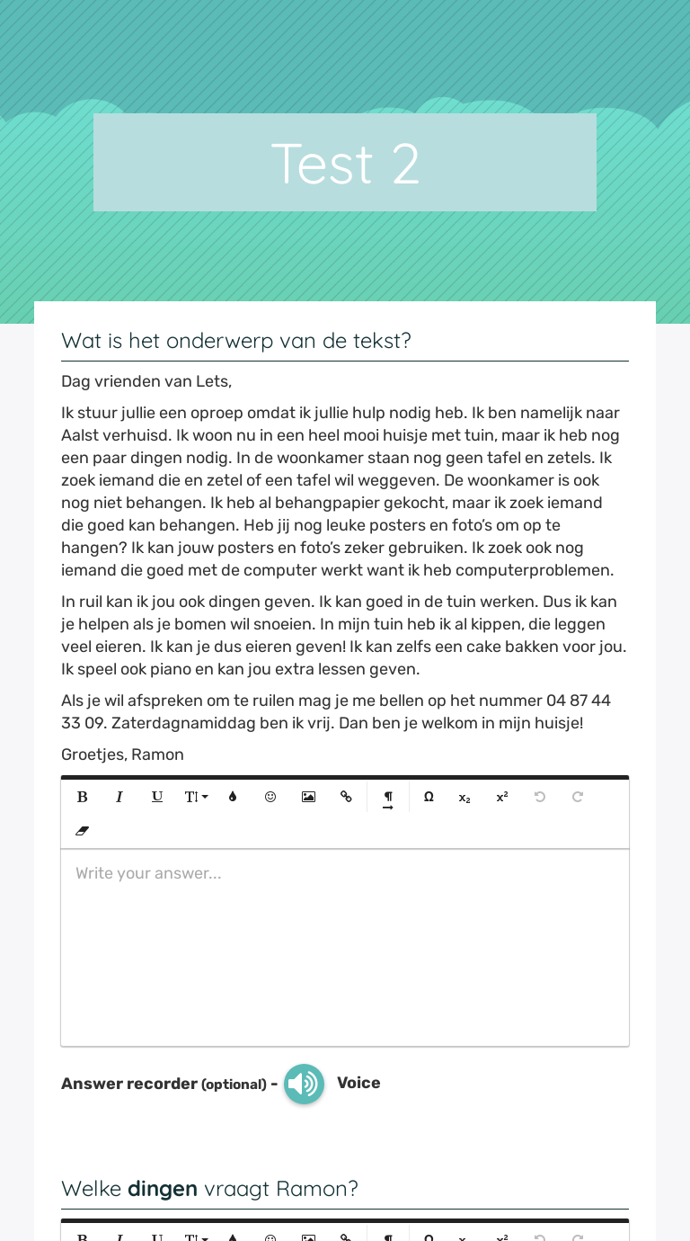 Test 2 Other worksheet preview