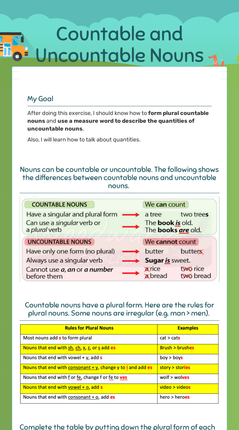 countable-and-uncountable-nouns-interactive-worksheet-by-leidy