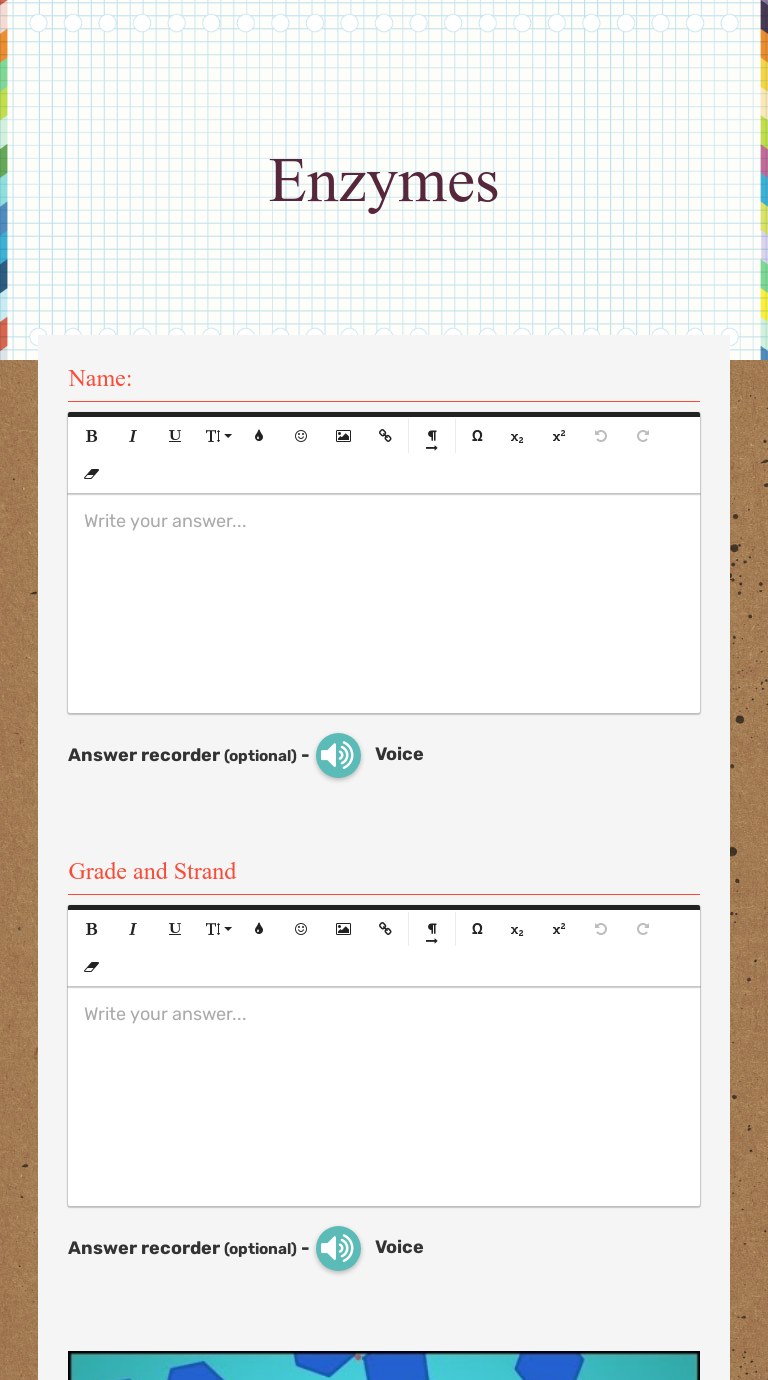 Enzymes Interactive Worksheet by Gian Simon Wizer.me