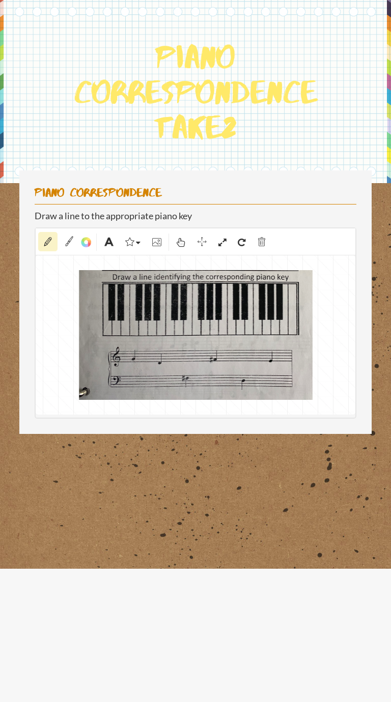 Piano Correspondence Take2 Grade 9 worksheet preview