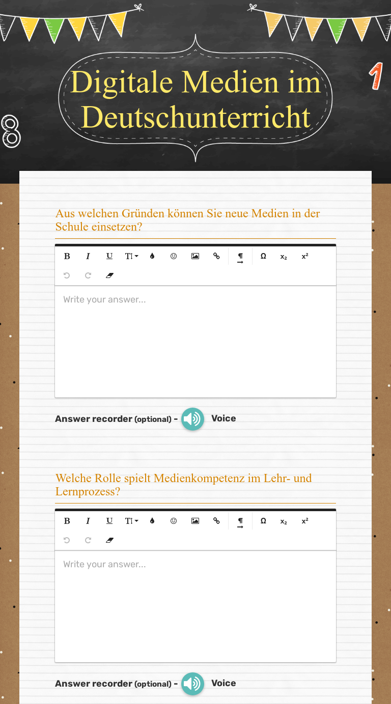 Digitale Medien Im Deutschunterricht | Interactive Worksheet By ...