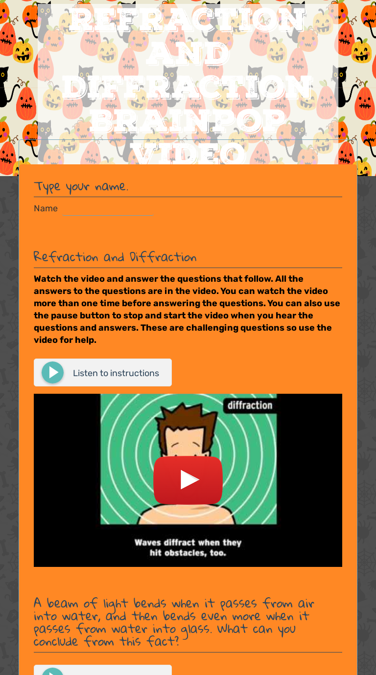 Brainpop Temperature Worksheet Answers