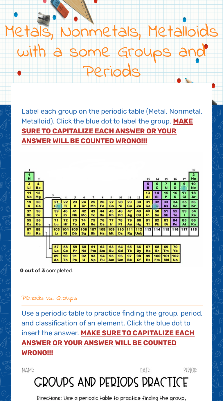 metals-nonmetals-metalloids-with-a-some-groups-and-periods-interactive-worksheet-by-diana