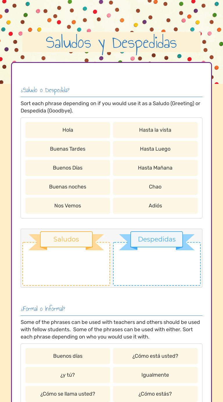 saludos-y-despedidas-interactive-worksheet-by-jesus-sanchez-wizer-me