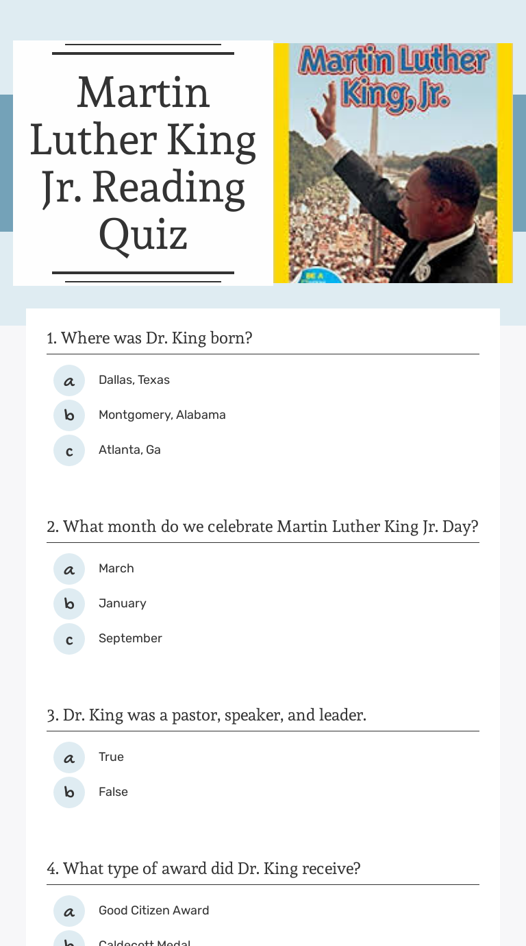 martin-luther-king-jr-reading-quiz-interactive-worksheet-by-rhonda