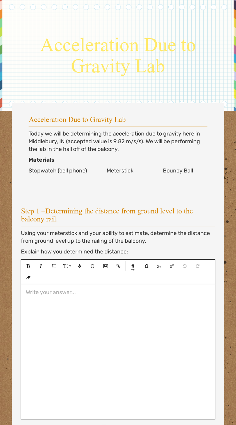 acceleration-due-to-gravity-lab-interactive-worksheet-by-jeremy