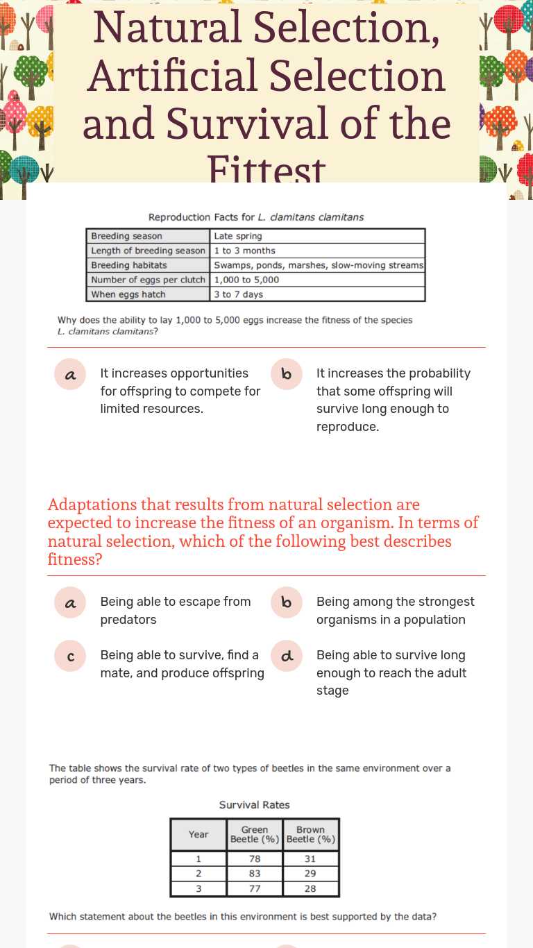 natural-selection-artificial-selection-and-survival-of-the-fittest-interactive-worksheet-by