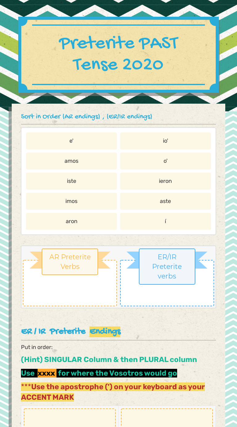 preterite-past-tense-2020-interactive-worksheet-by-angie-stephenson-wizer-me