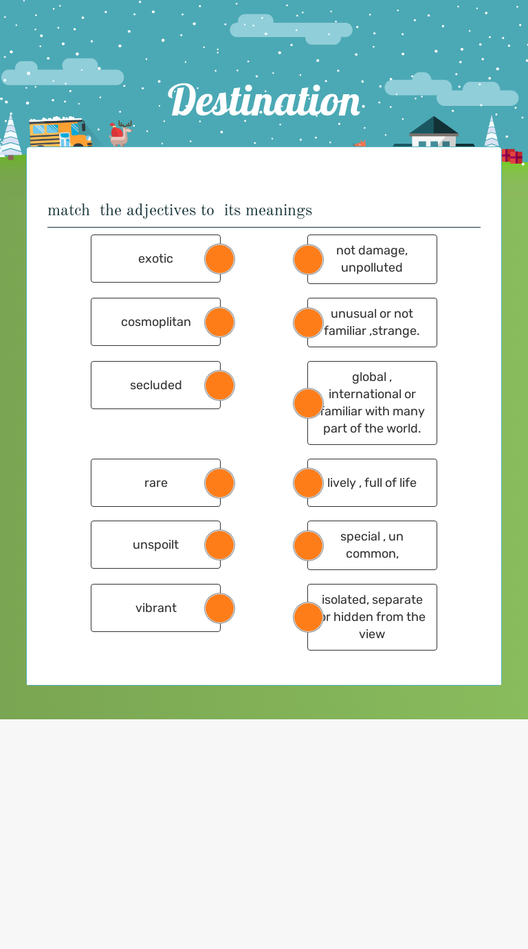 Destination worksheet preview image