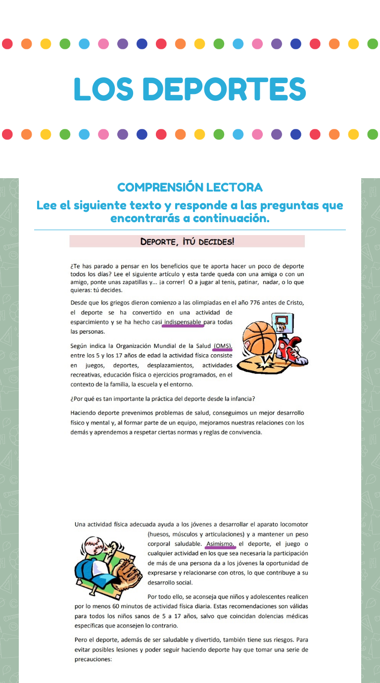 Comprensió lectora catalan 1 interactive worksheet