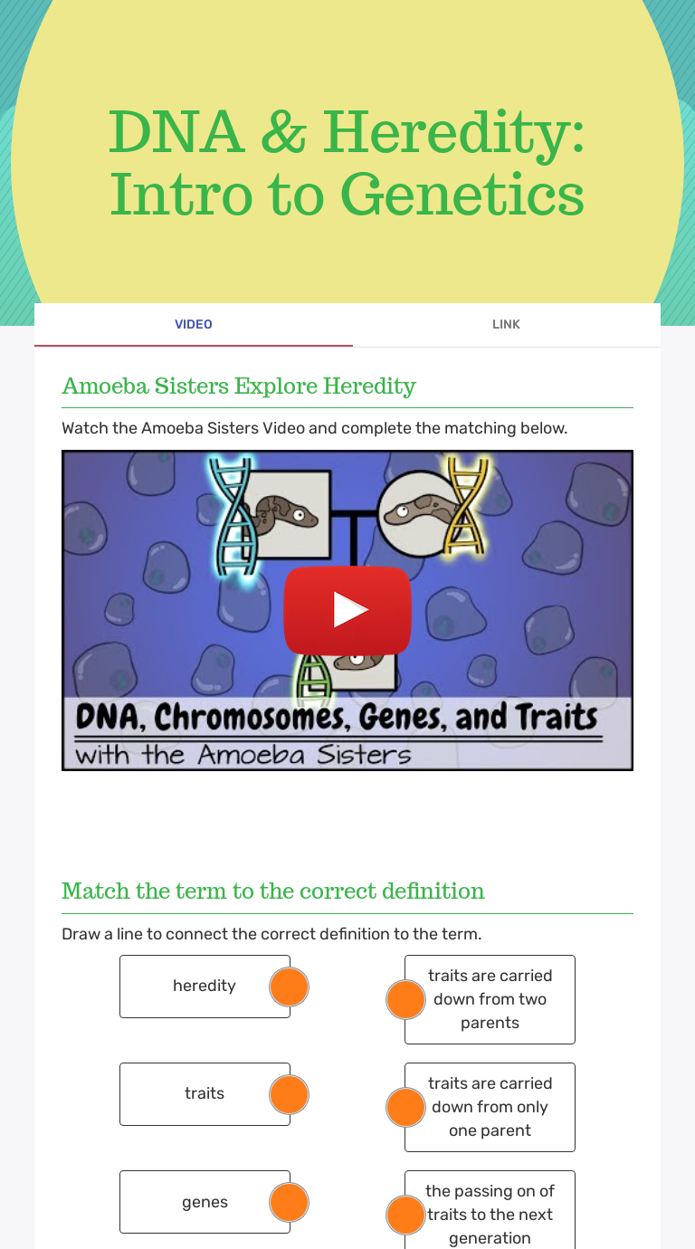 Mechanisms Of Heredity Science Worksheet Mechanisms Of Heredity Science Worksheet