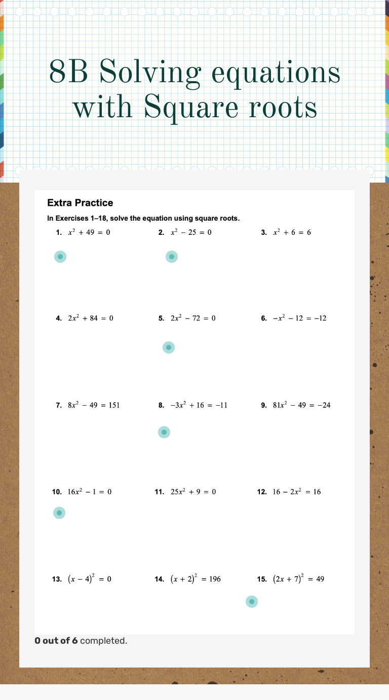 8b-solving-equations-with-square-roots-interactive-worksheet-by-maria