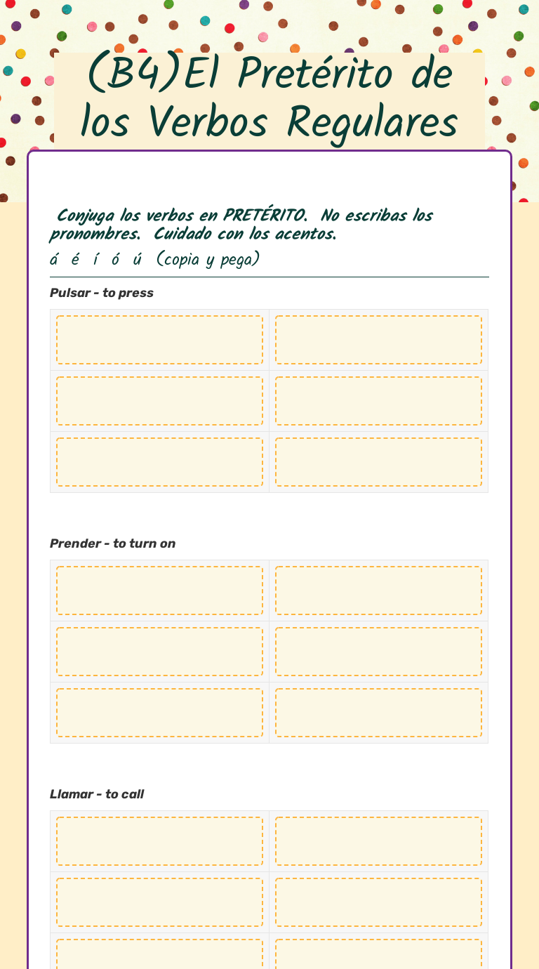 b4-el-pret-rito-de-los-verbos-regulares-interactive-worksheet-by-susanne-asral-wizer-me