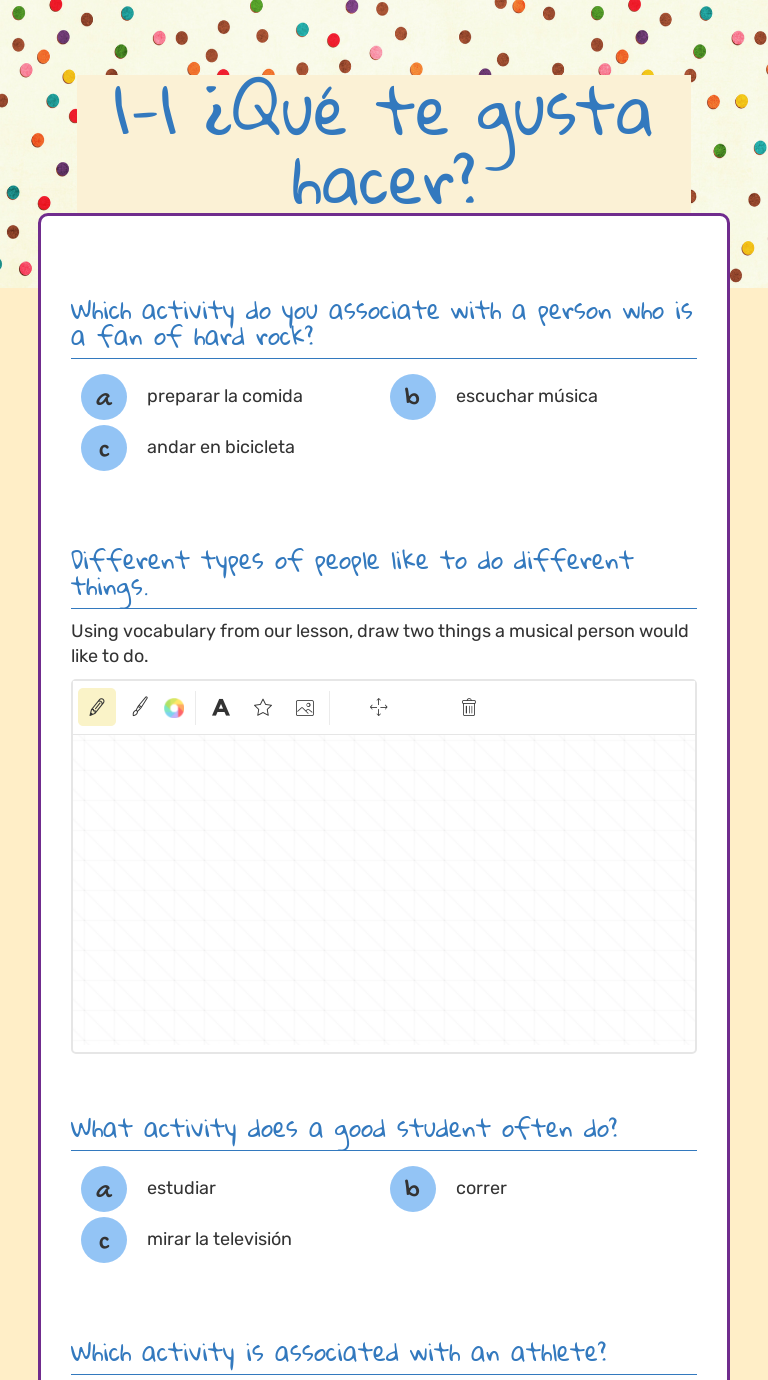 1-1-qu-te-gusta-hacer-interactive-worksheet-by-lisa-chiavuzzo