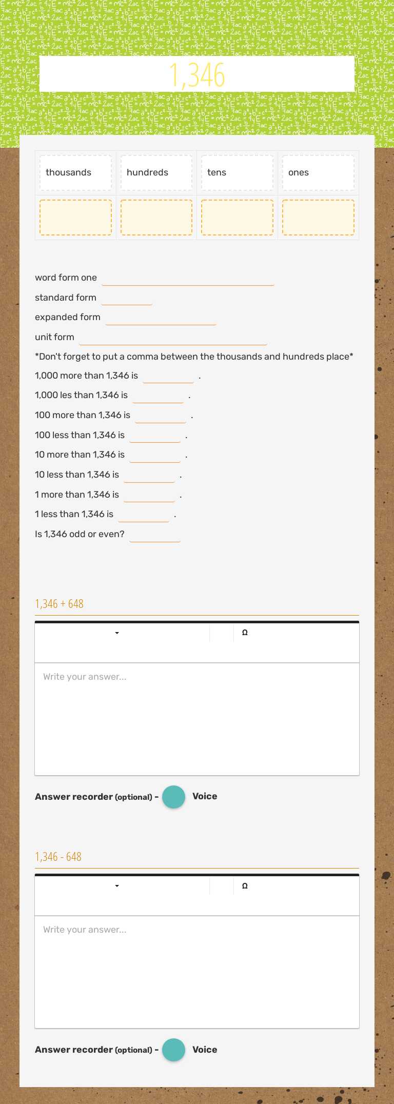 1,346 worksheet preview image