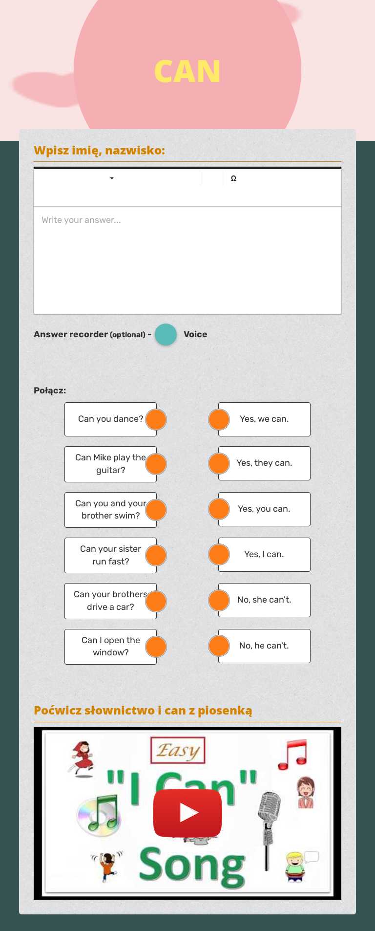 CAN worksheet preview image