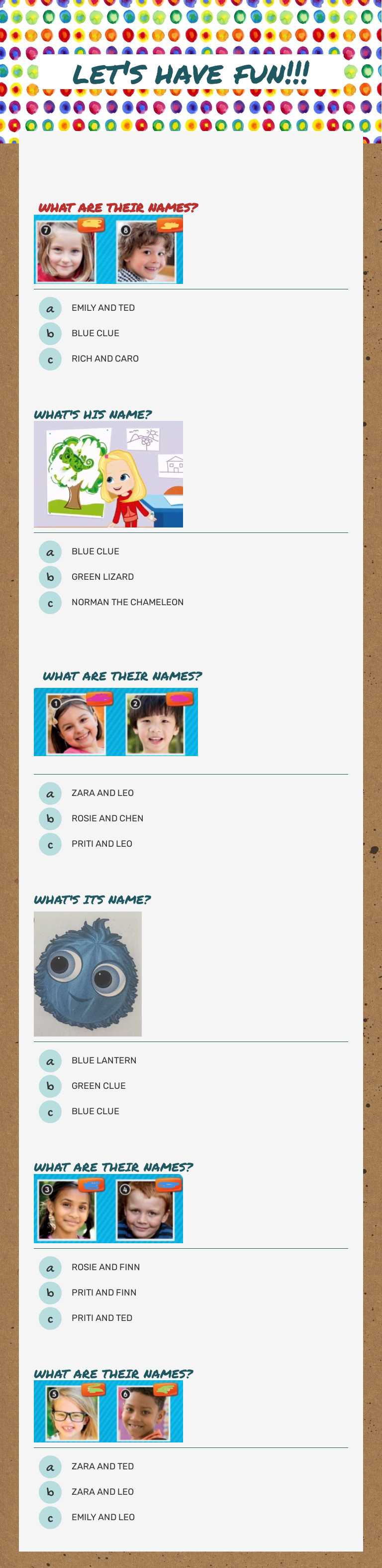 let's have fun!!! Grade 2 worksheet preview