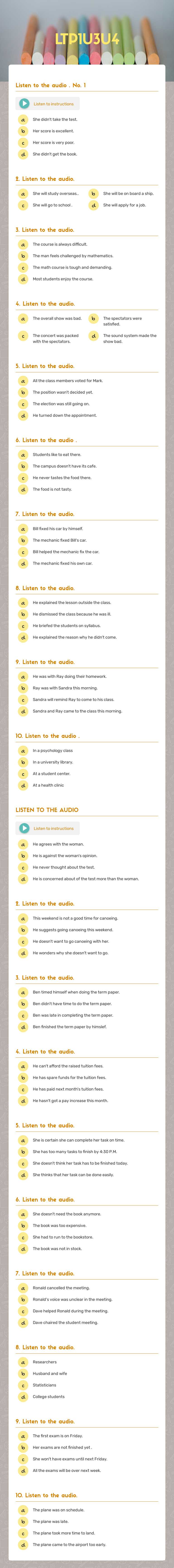 LTP1U3U4 worksheet preview image