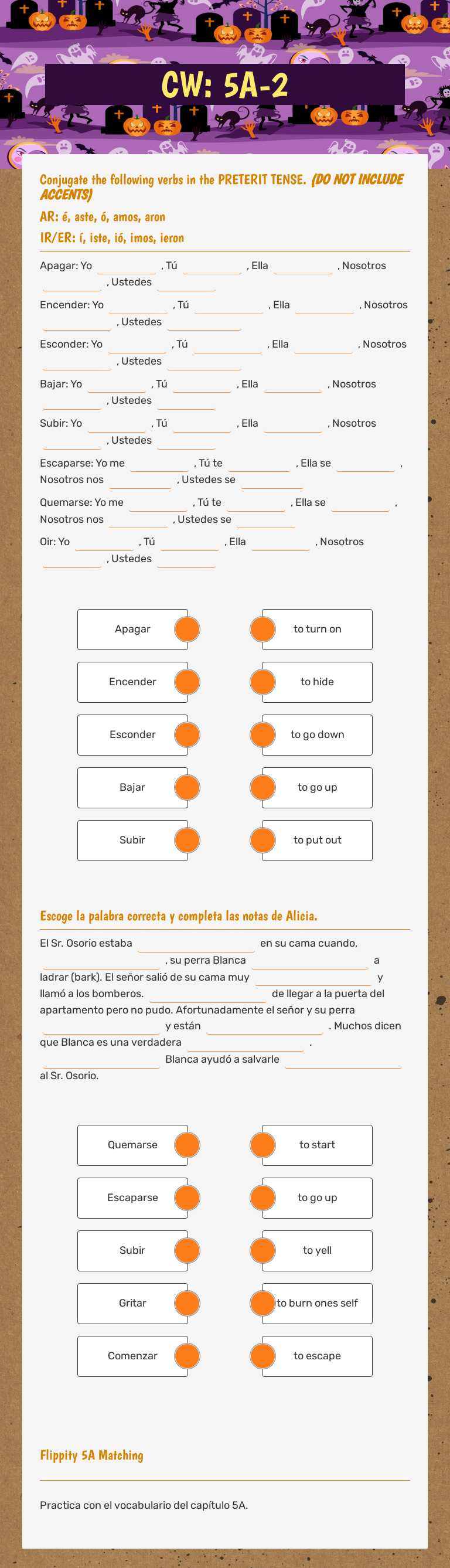 CW: 5A-2 worksheet preview image