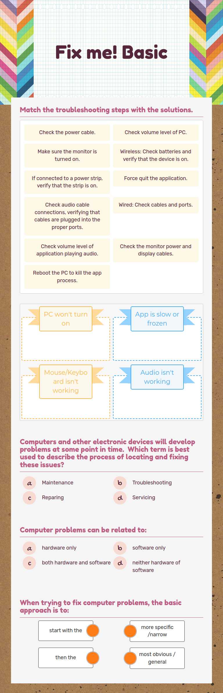 Fix me! Basic worksheet preview