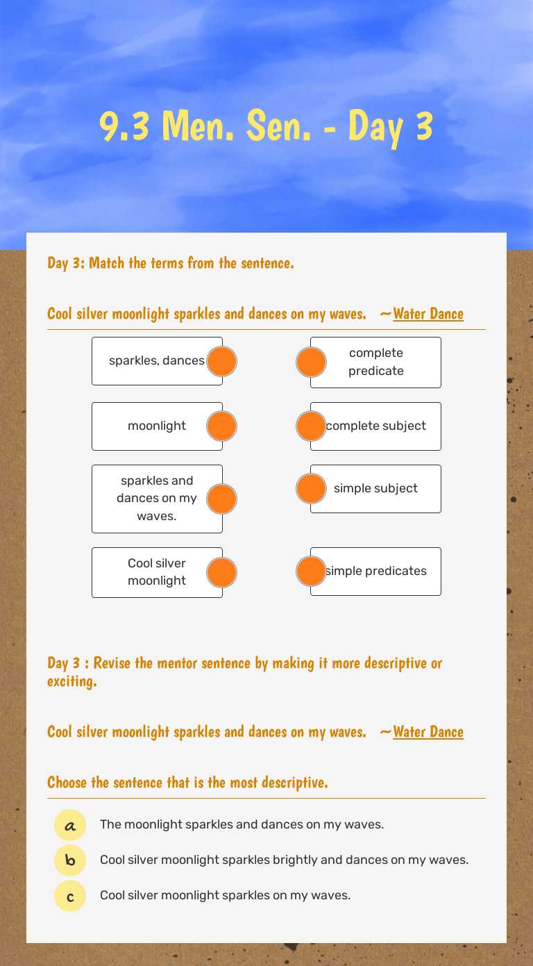 9.3 Men. Sen. - Day 3 worksheet preview image
