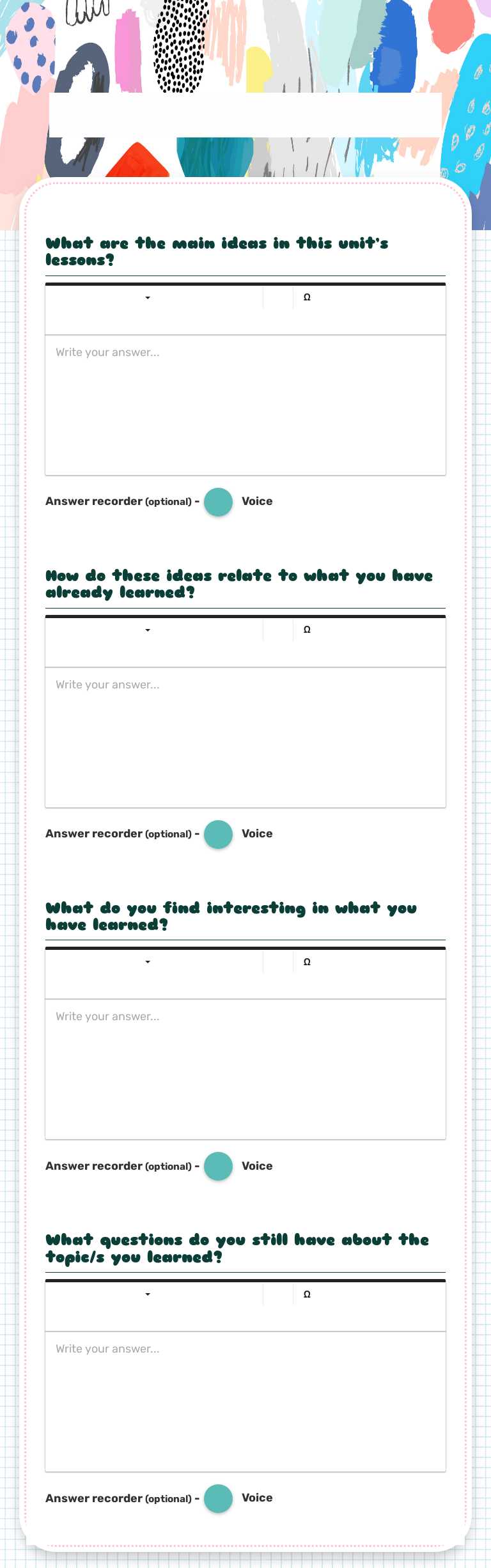 English 8 Quarter 1: Learning Log worksheet preview image