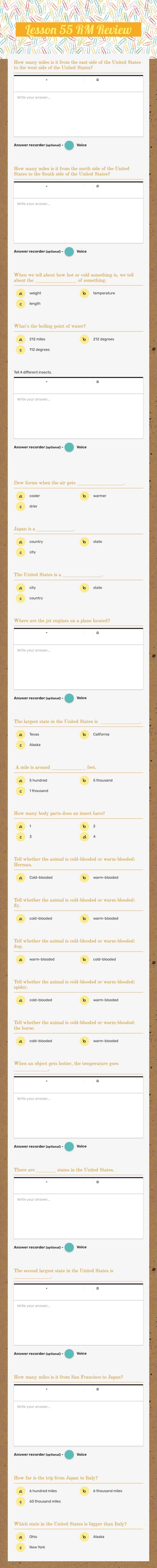 Lesson 55 RM Review worksheet preview image