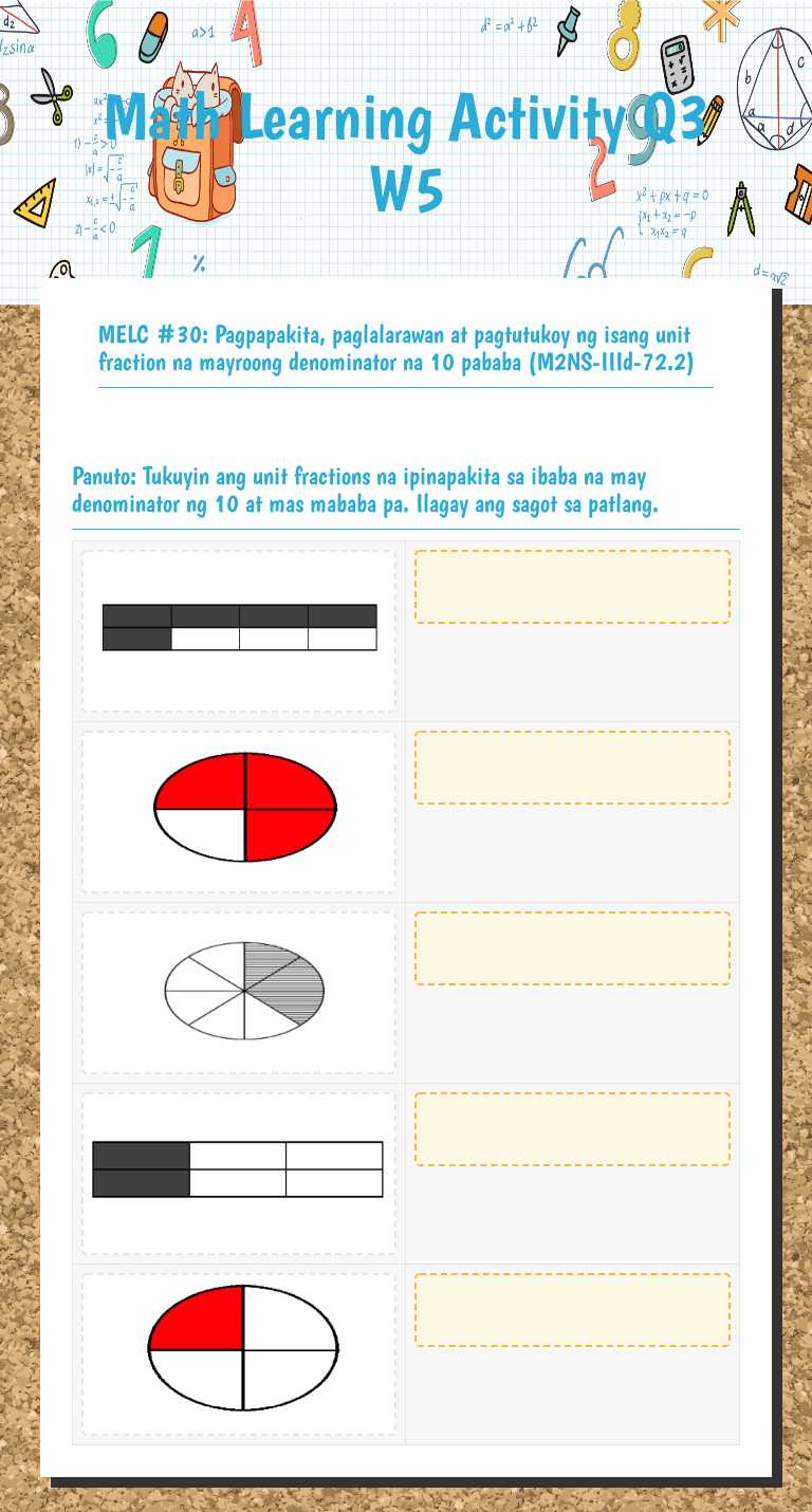 Math Learning Activity Q3 W5 Grade 2 worksheet preview