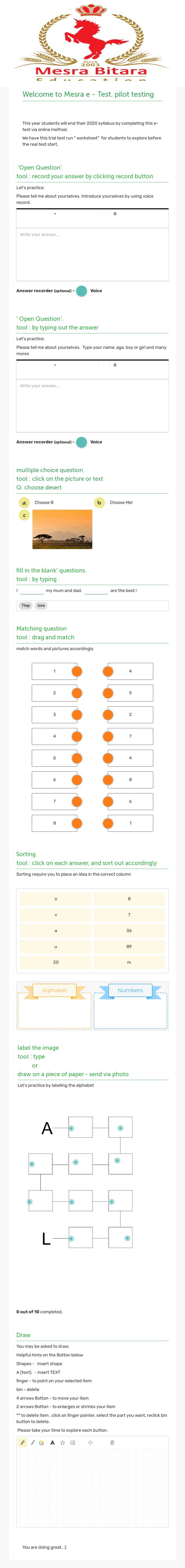 Worksheet 7321K0 Preschool worksheet preview
