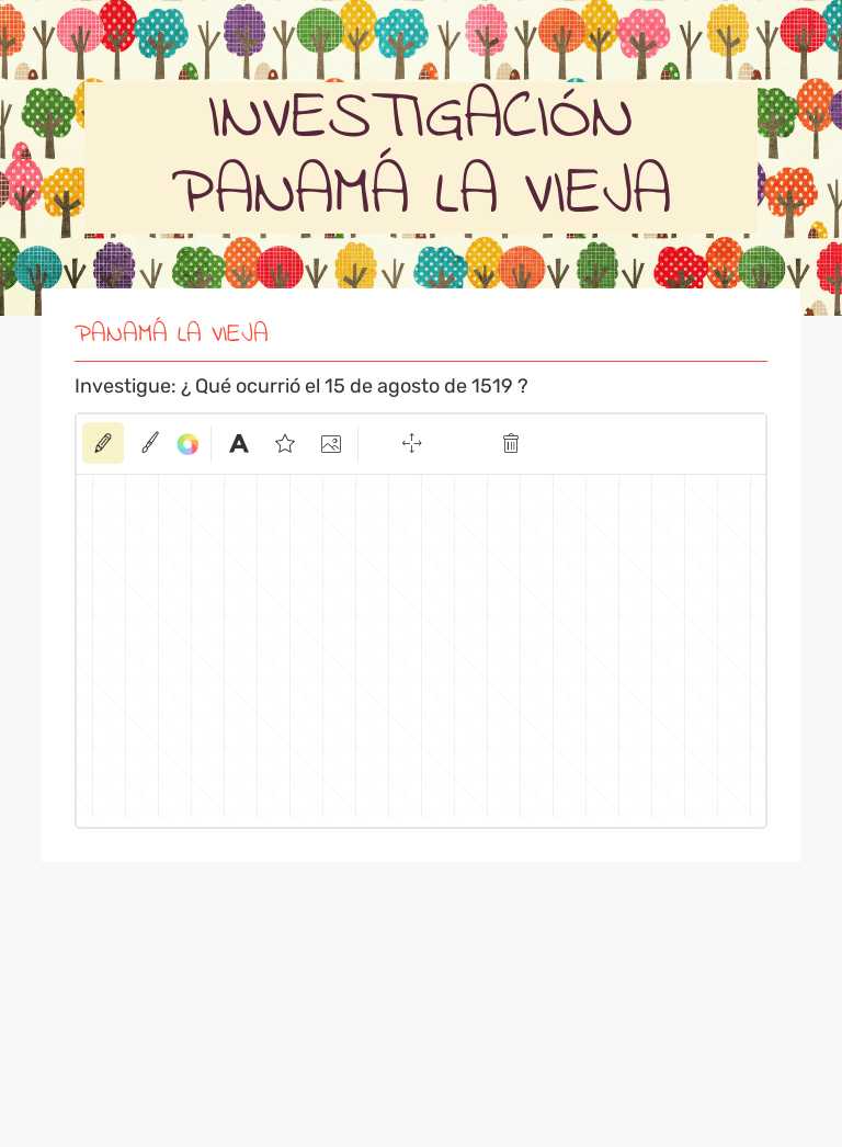 INVESTIGACIÓN PANAMÁ LA VIEJA worksheet preview image