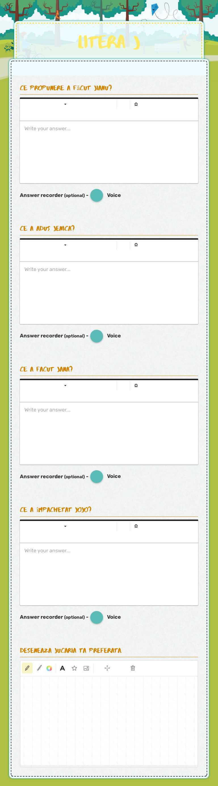 Litera J Grade 1 worksheet preview