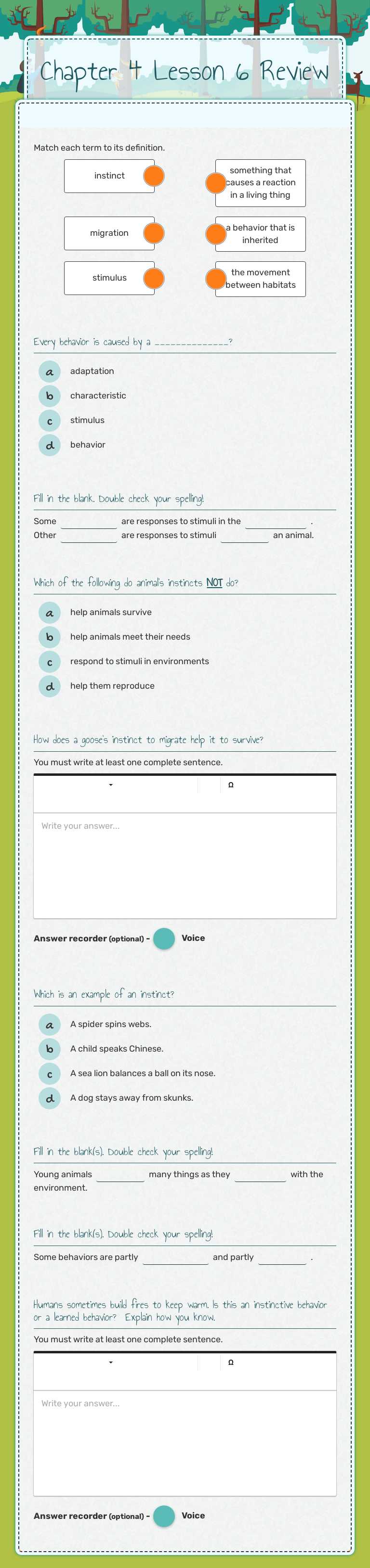 Chapter 4
Lesson 6 Review Grade 4 worksheet preview